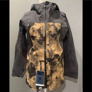 The North Face Women's A-CAD Steep Series Futurelight Black Camo Jacket Sz S&XL